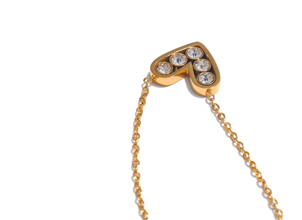Crystal Heart Necklace