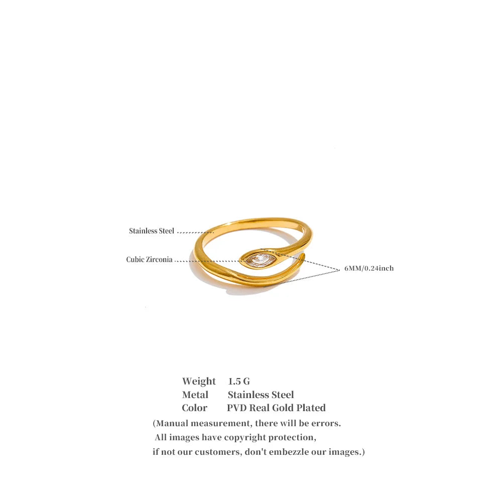 Solitaire Gold Ring