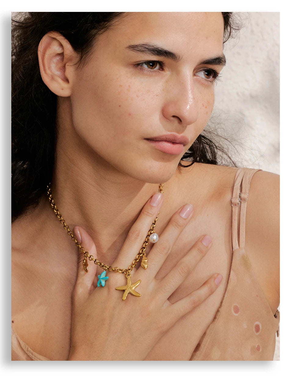 Ocean Treasure Charm Necklace