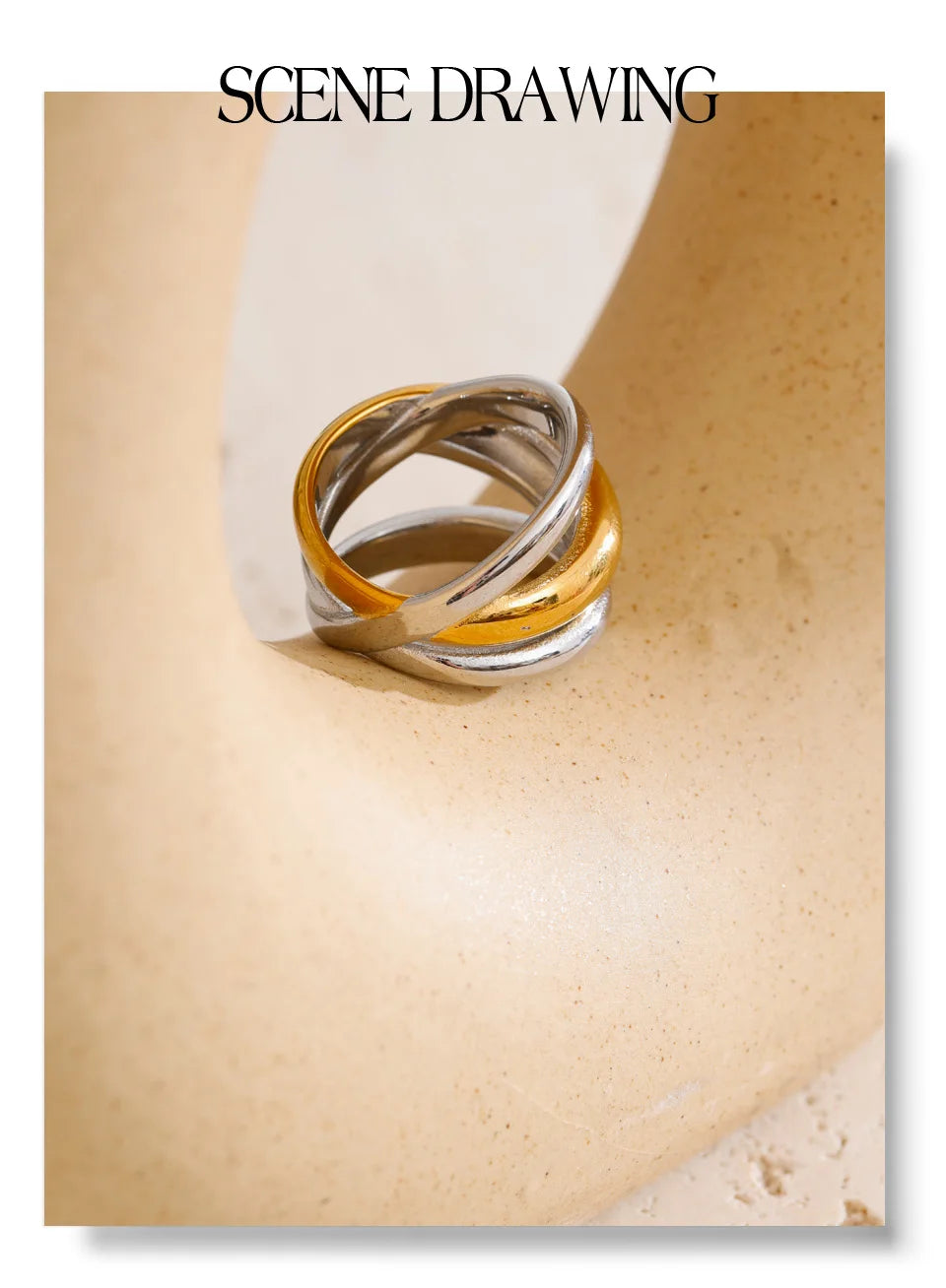Dual-Tone Sculpt Ring