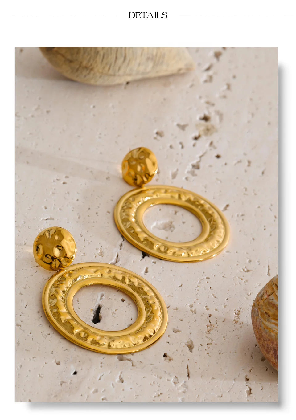 Vintage Circle Earrings