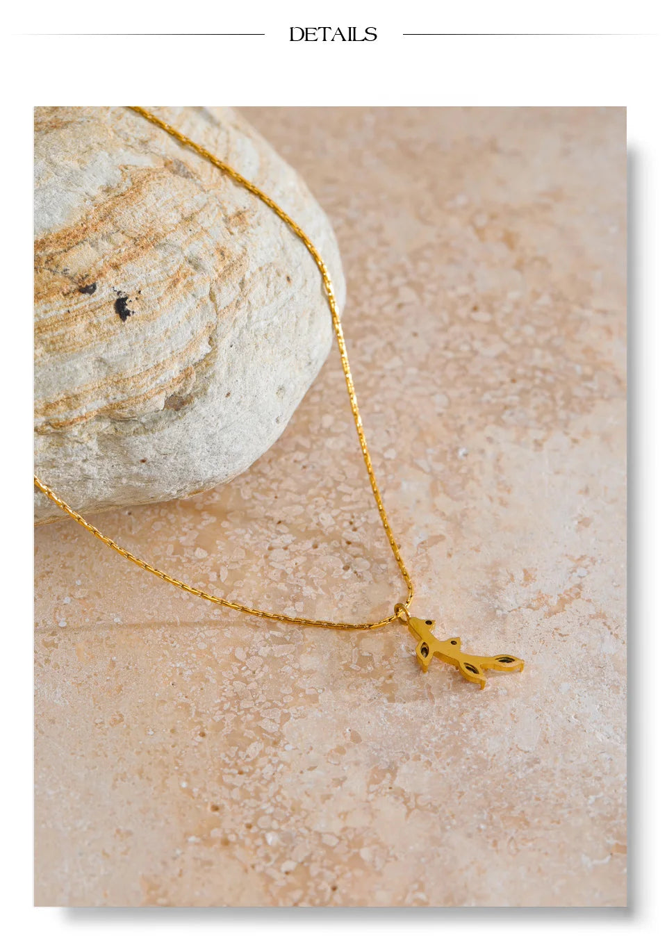 Lizard Pendant Necklace