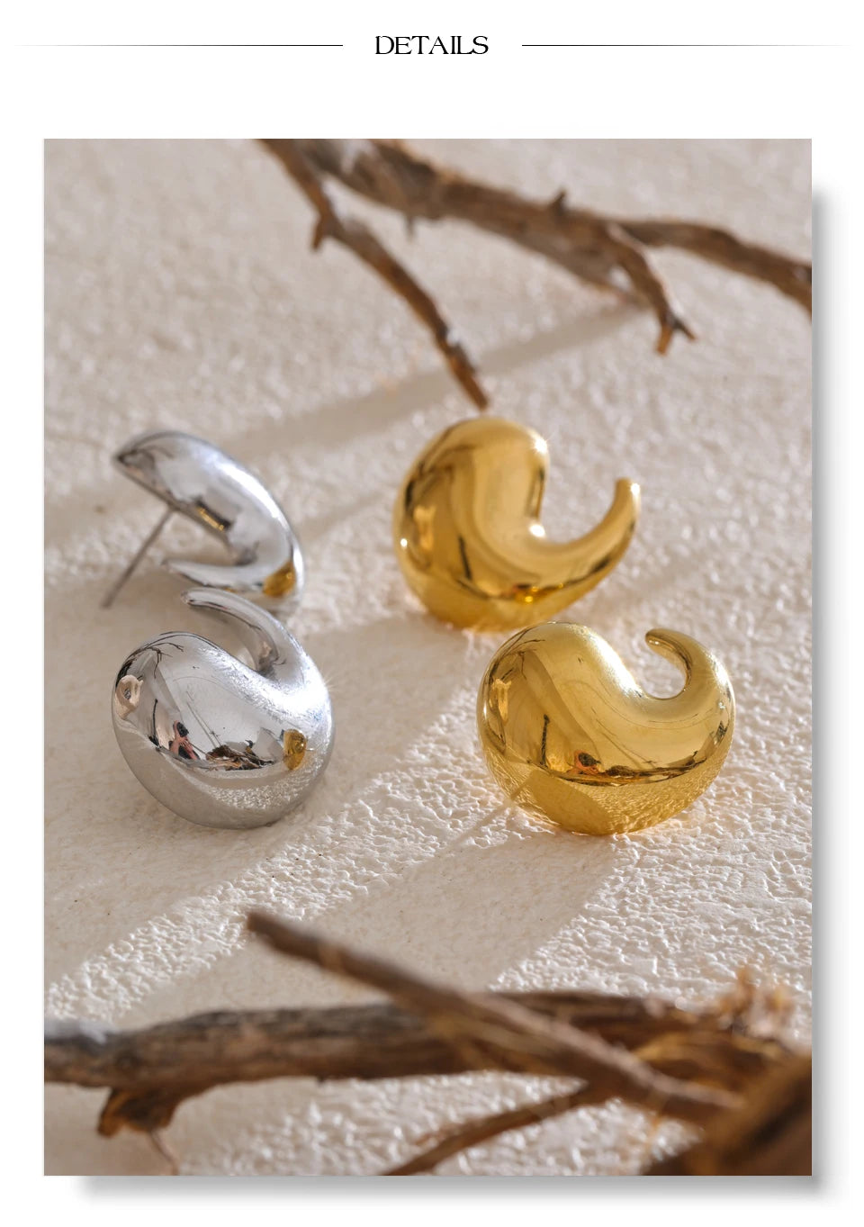 Timeless Gold-Plated Studs