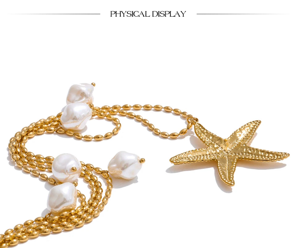 Ocean Star Layered Necklace