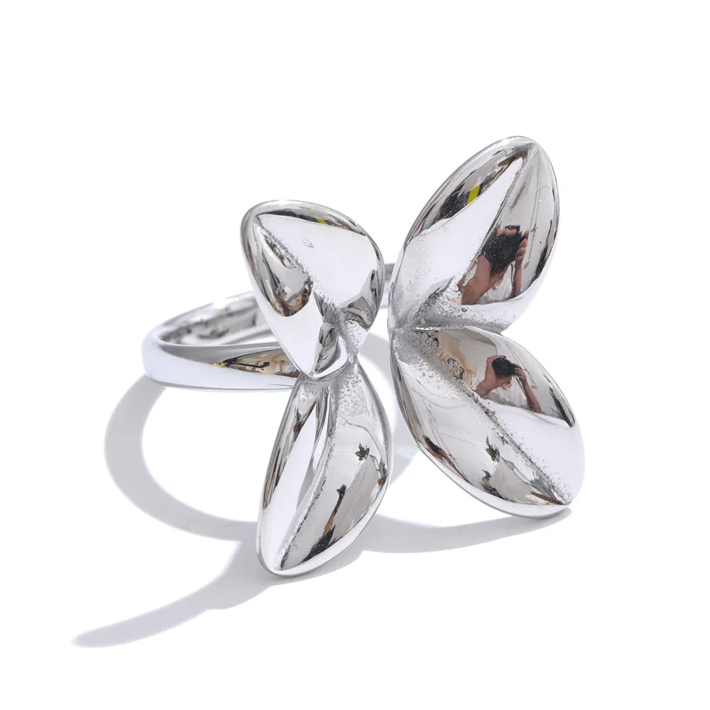 Golden Butterfly Ring