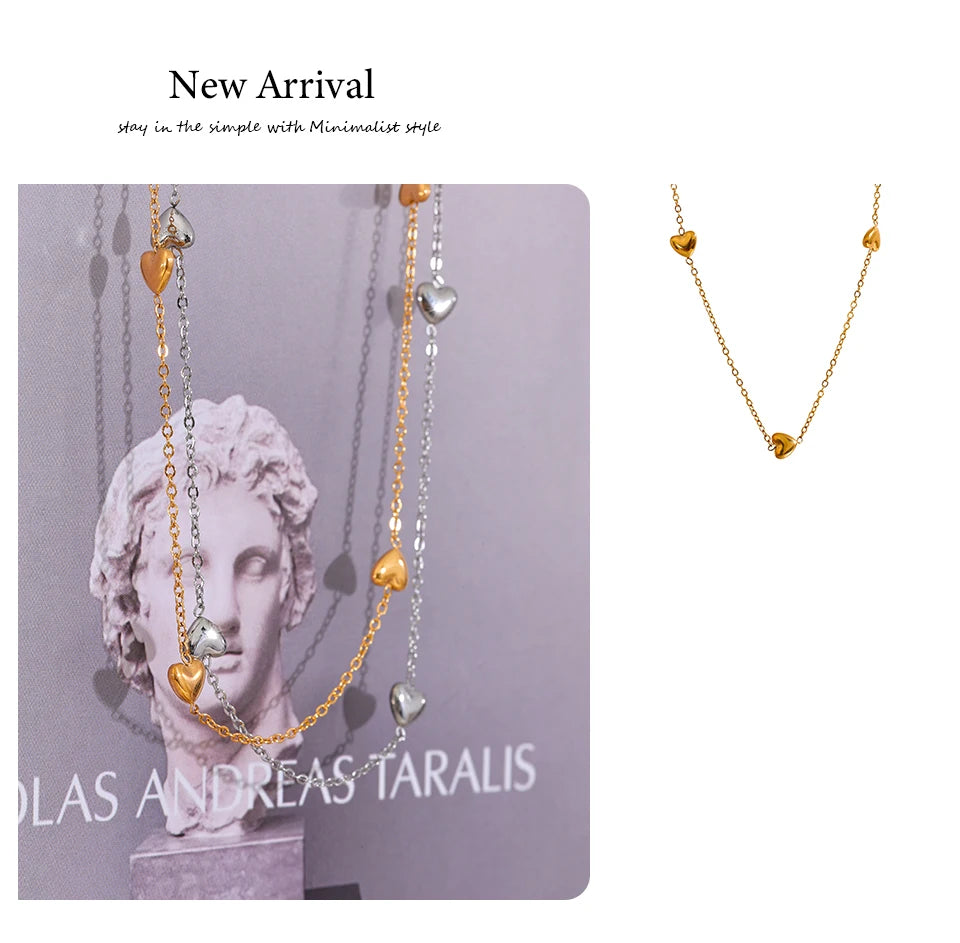 Heart Chain Necklace