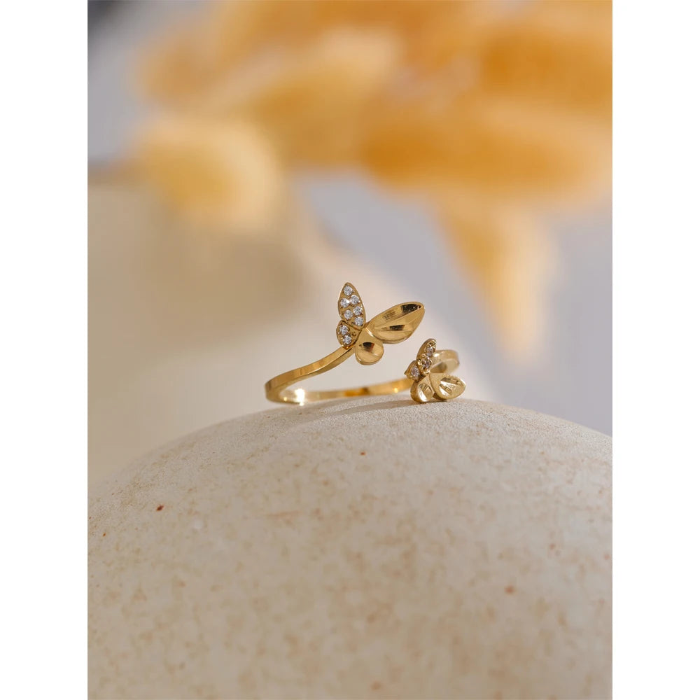 The Eden Leaf Ring