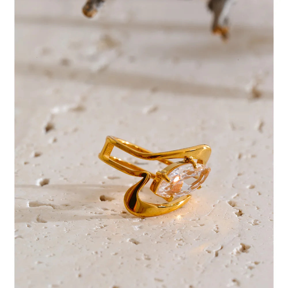 Crystal Bloom Ring