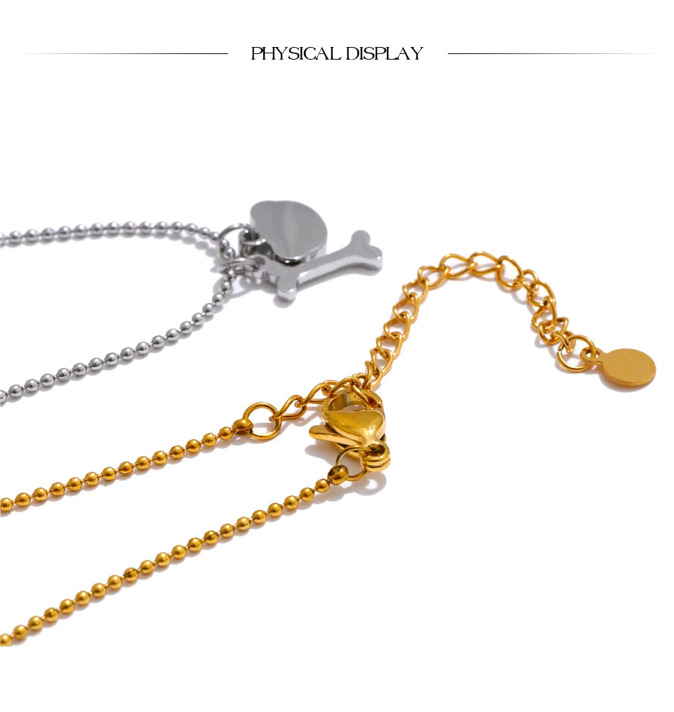 Smiley Charm Necklace