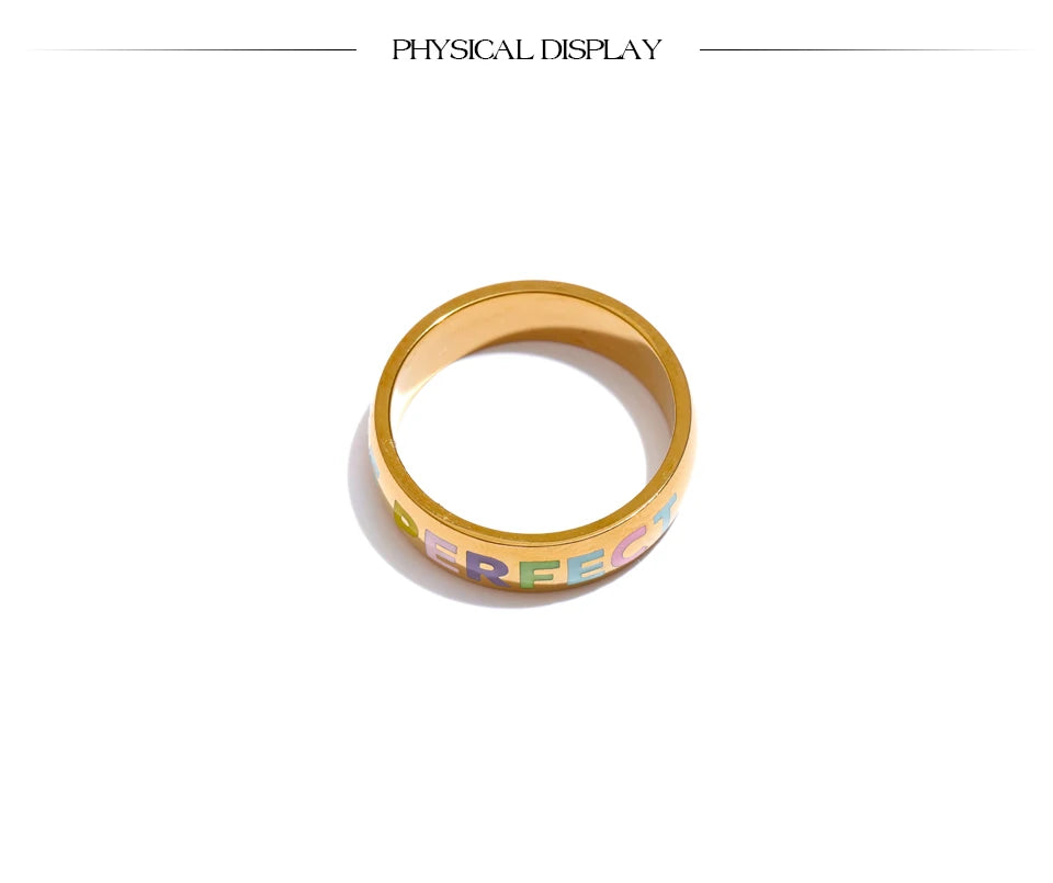 “You’re Perfect” Ring