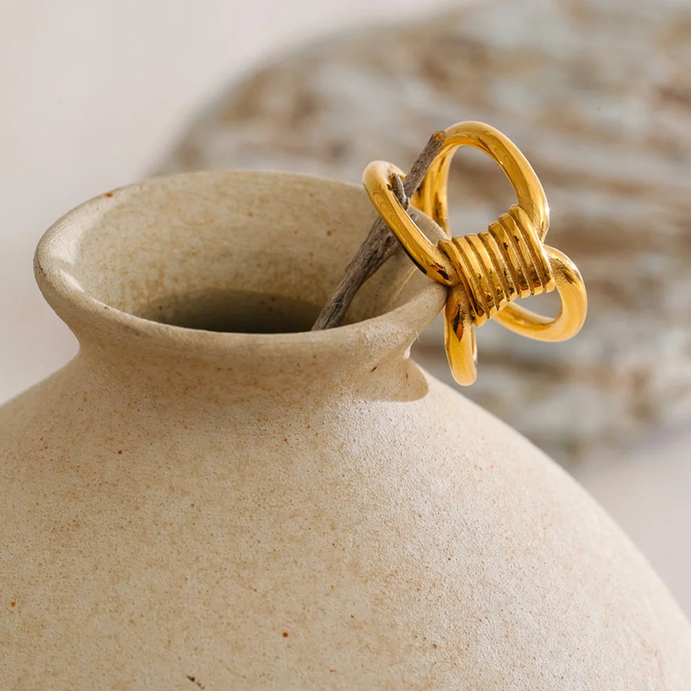 Sculpted Wire Ring