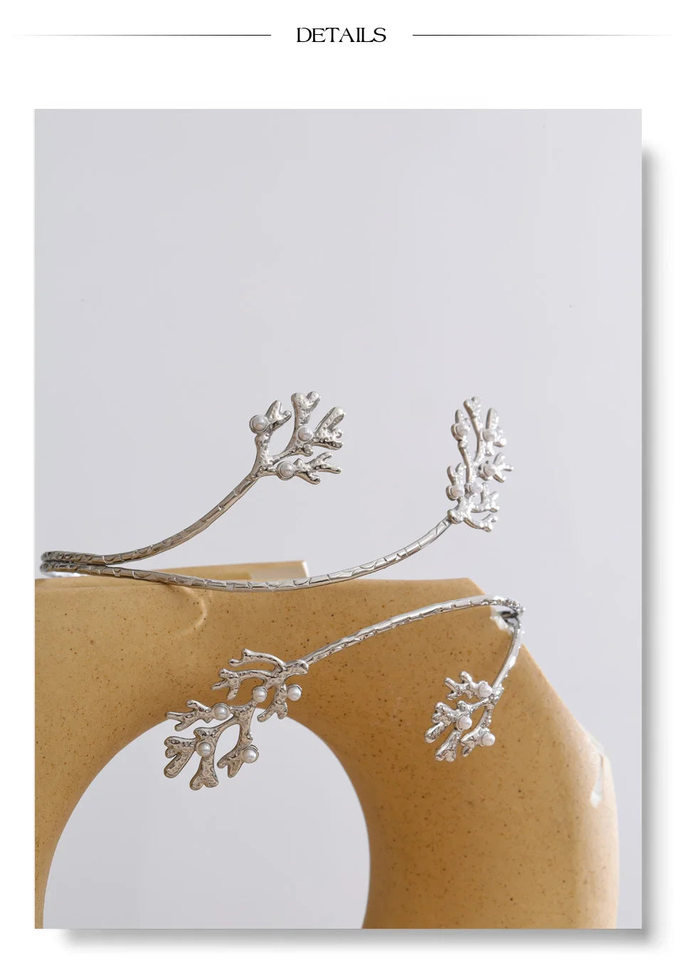 Coral Branch Arm Cuff