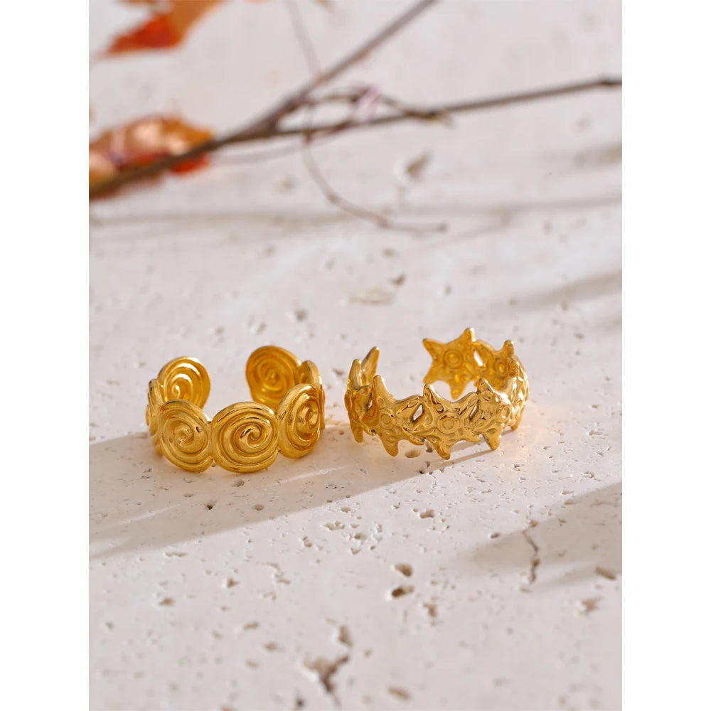 Mini Gold Summer Rings