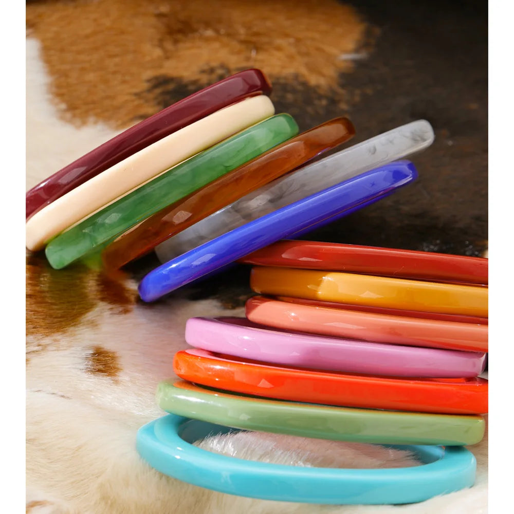 Color Pop Resin Bangle