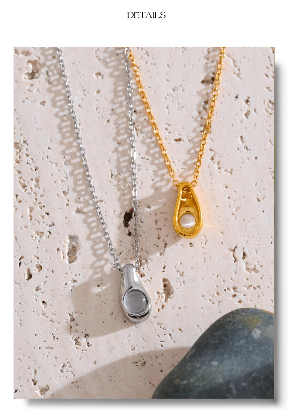 Drop Pearl Necklace