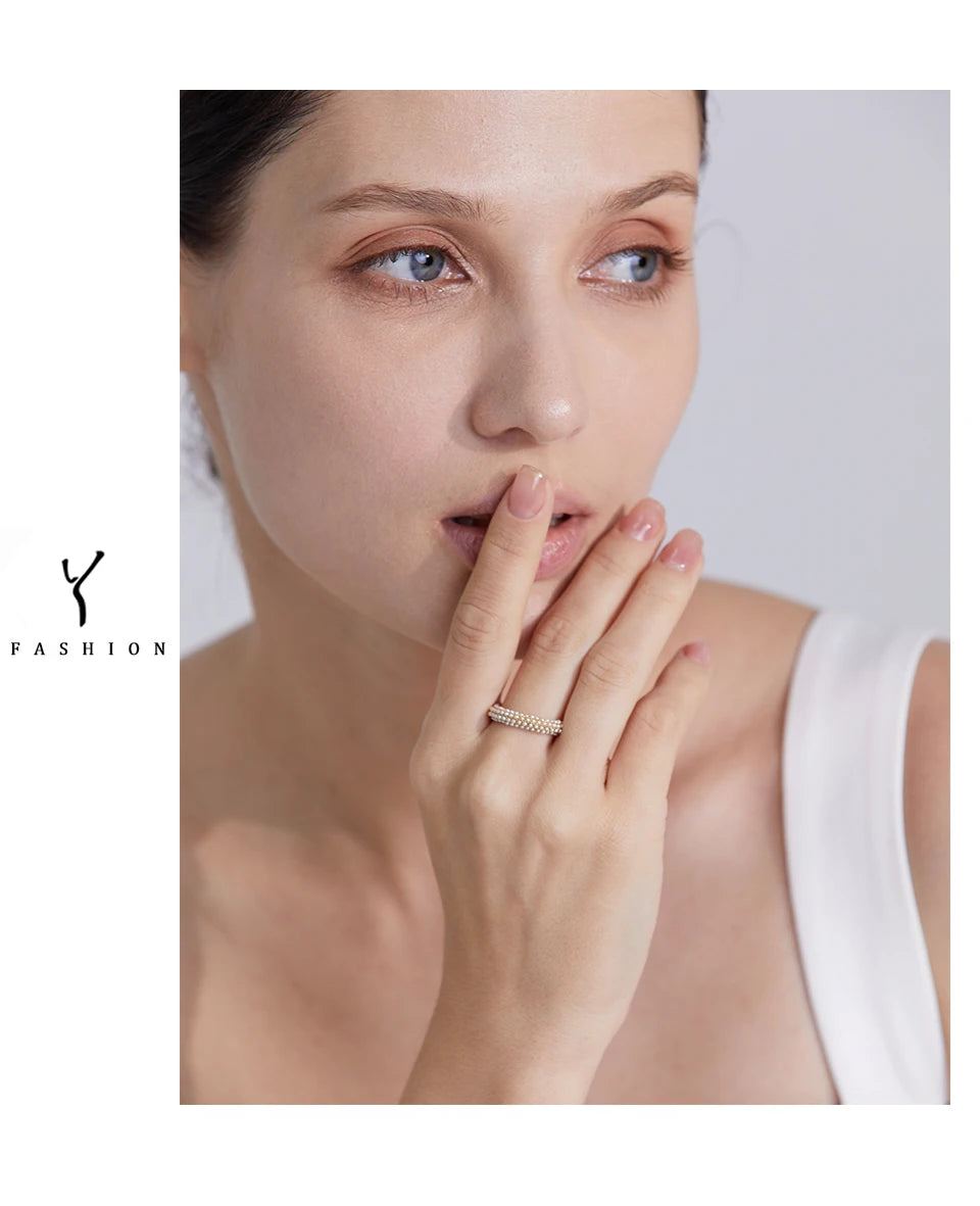 Diamond Halo Band Ring