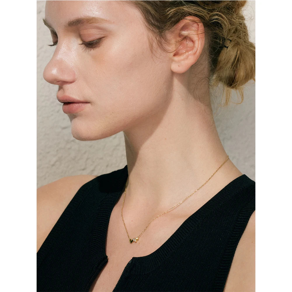 Wing & Crystal Necklace