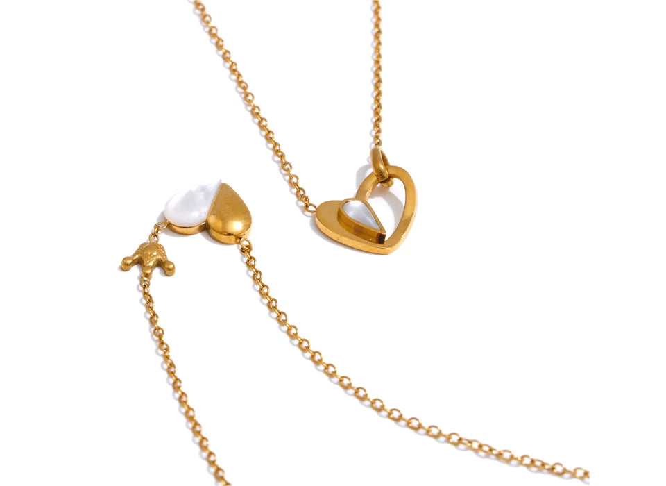 Heart Duo Necklace