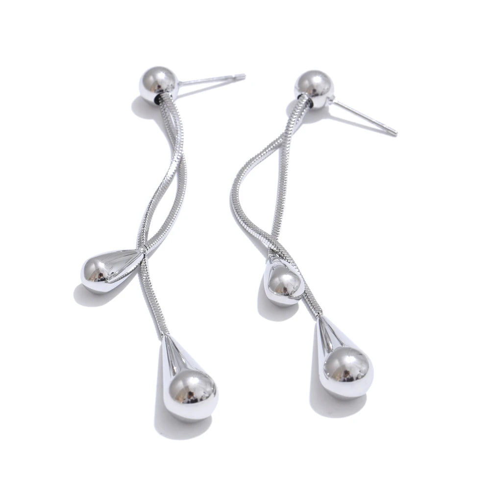 Liquid Gold Teardrop Set