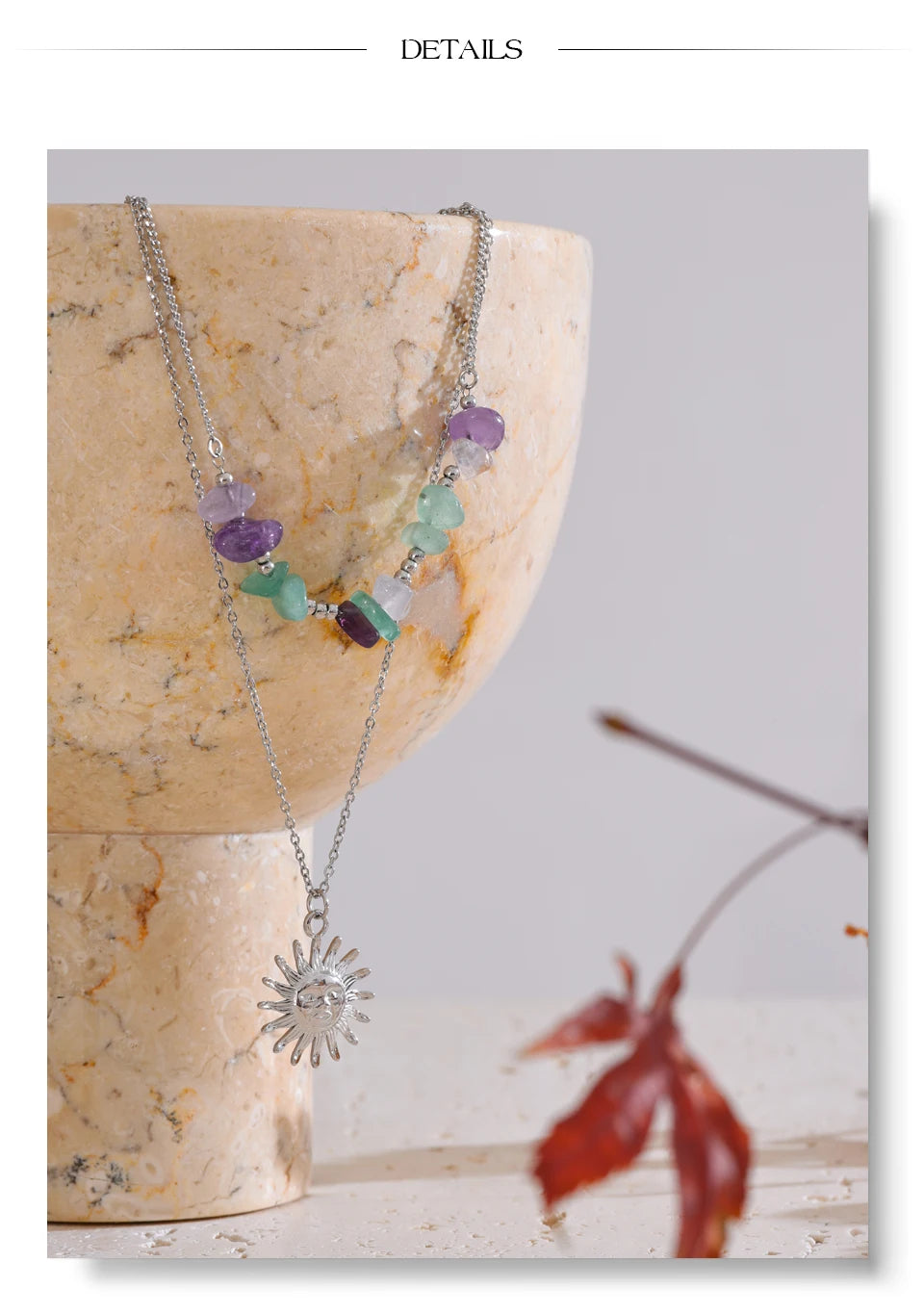 Double-Layer Pastel Necklace