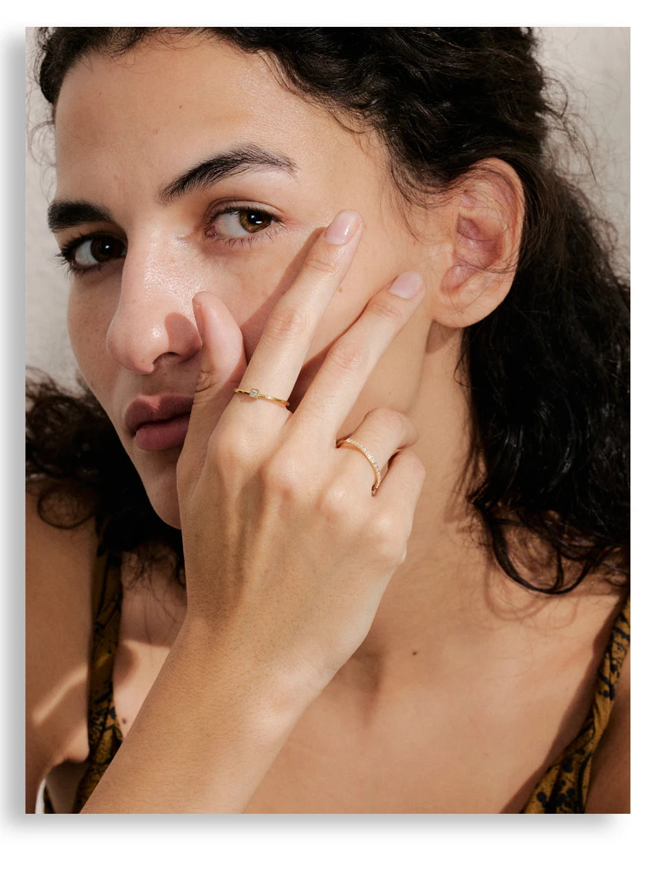 Pavé Double-Band Ring